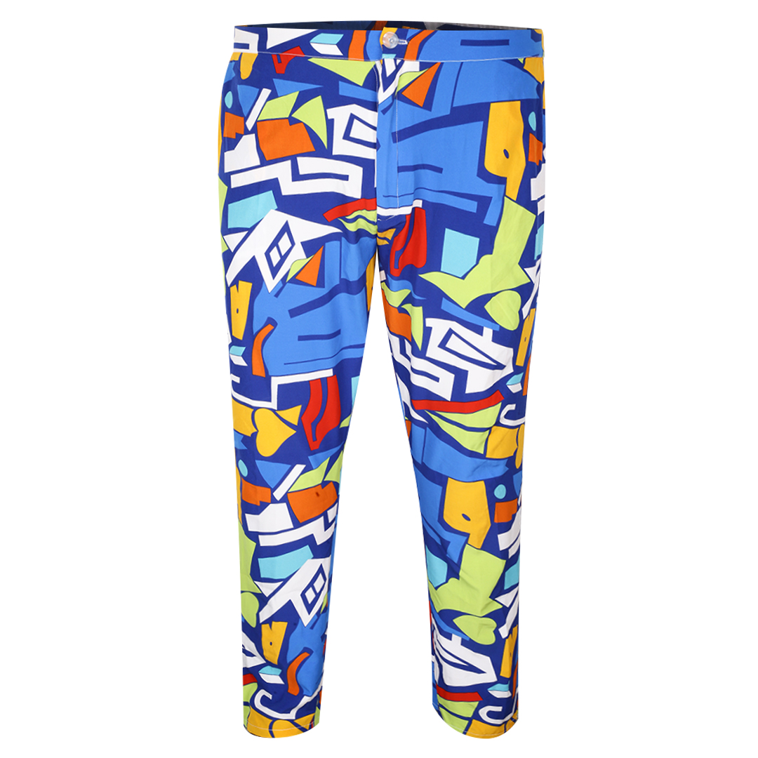 Luceez Pattern Fun Male Pants