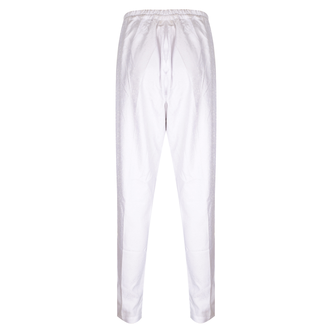 Luceez Pattern White Plus Size Male Pants