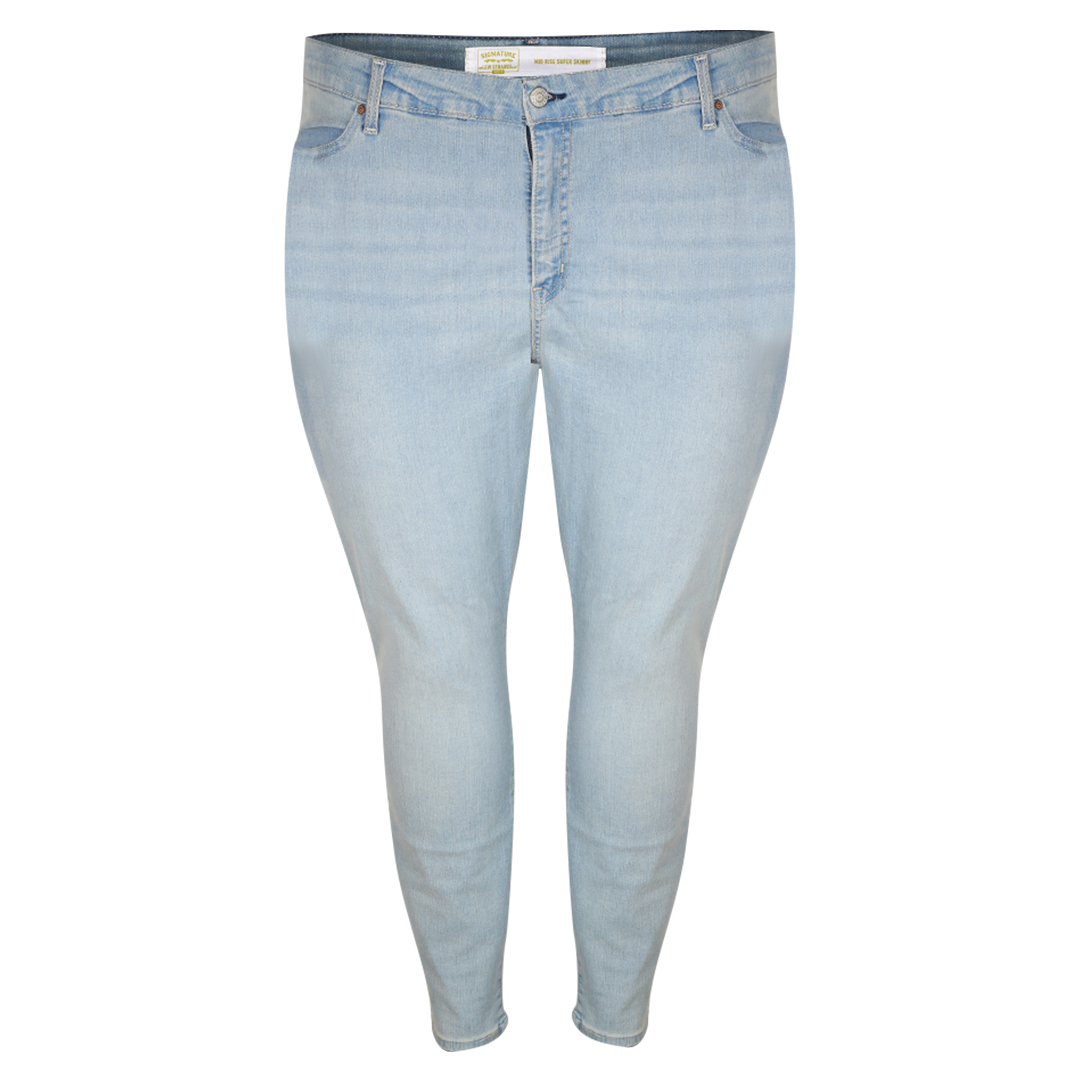 Levi Strauss Mid-rise Super Skinny Jeans